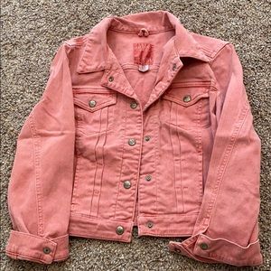 Guess Pink Women’s Jean Jacket (M)